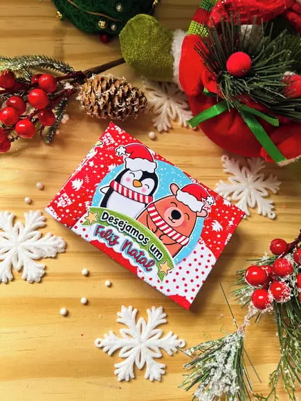 Caixinha para Docinhos - Natal