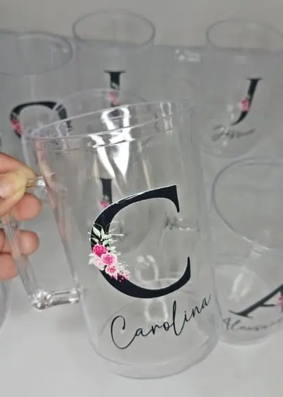 Caneca de Chopp Acrílica Personalizada