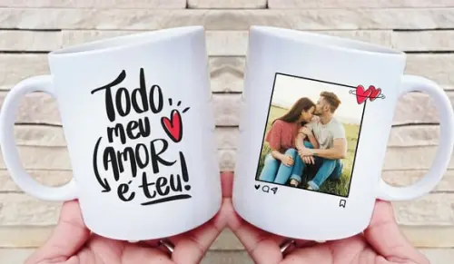 Caneca Dia dos Namorados c/ foto