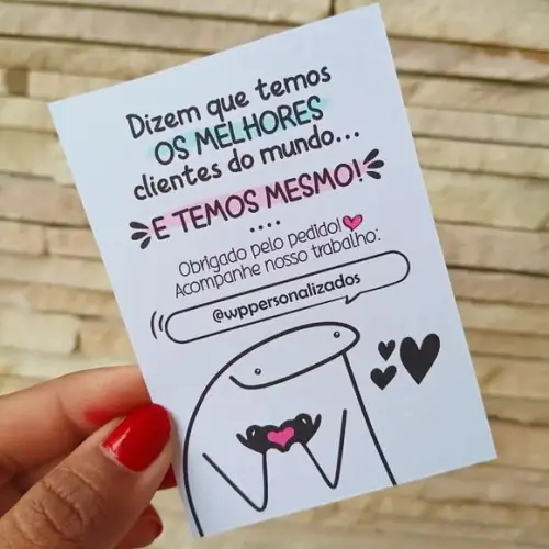 Cards de Agradecimento Flork