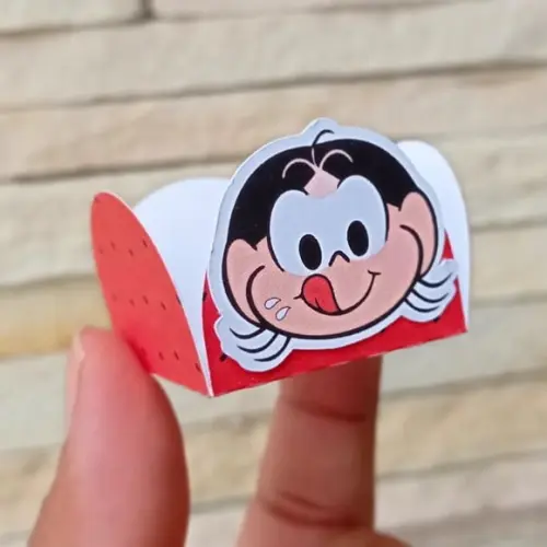 Forminha para Doces Personalizada Magali - 25 Unidades