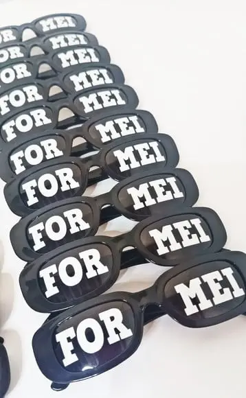 Kit 10 Óculos Personalizado Formatura/festa/casamento