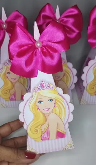 Kit Festa Barbie 3d - 20 Unidades
