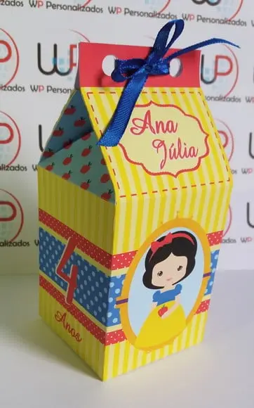 Kit Festa Branca de Neve Baby - 50 Unidades