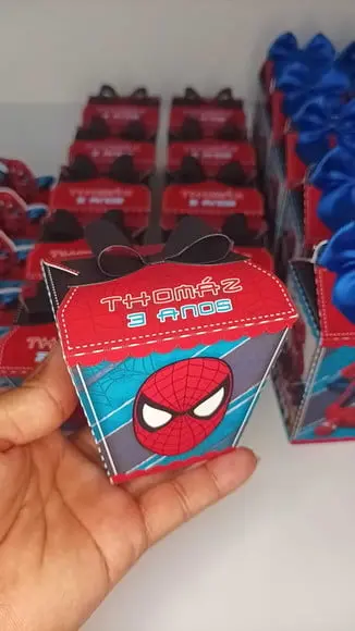 Kit Festa Homem Aranha - 40 Itens