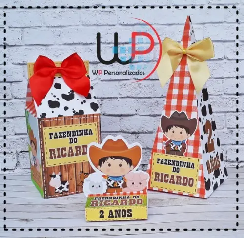 Kit Festa Fazendinha - 30 Unidades