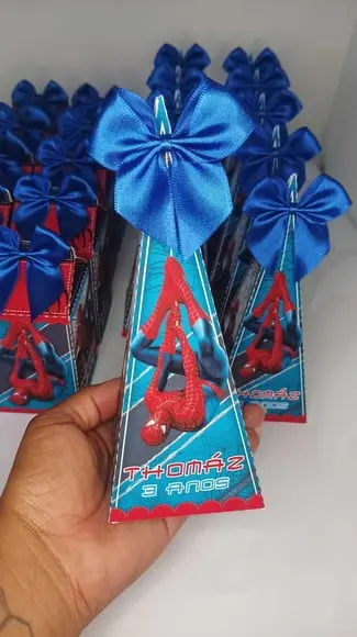 Kit Festa Homem Aranha - 40 Itens