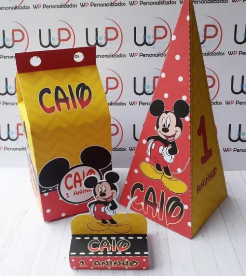 Kit Festa Mickey - 30 Unidades
