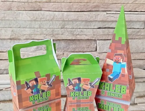 Kit Festa Minecraft - 30 Unidades