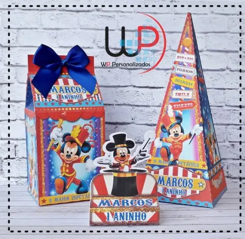 Kit Festa Personalizado - 30 Itens