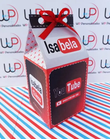 Kit Festa Youtube - 20 Unidades