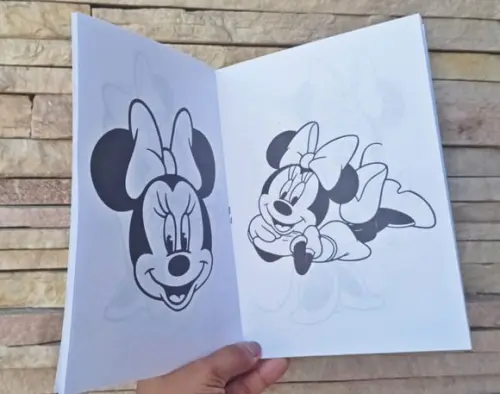 Livrinho de Colorir - Minnie