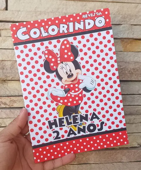 Livrinho de Colorir - Minnie