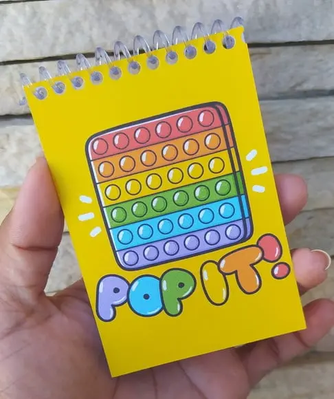Mini Bloquinhos Personalizados - 50 Unidades