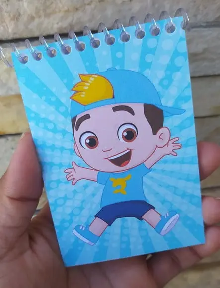 Mini Bloquinhos Personalizados - 50 Unidades