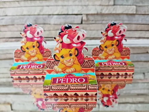Porta Bis 3d Rei Leão