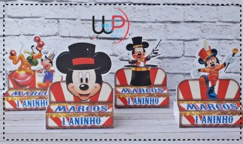 Porta Bis Circo do Mickey