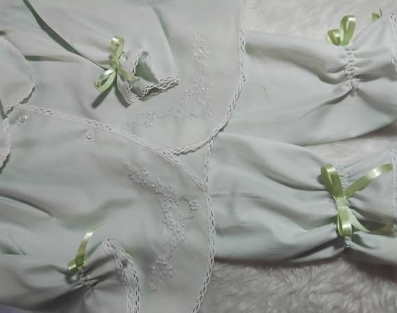 Conjunto de Fustão Colegial 008 Verde