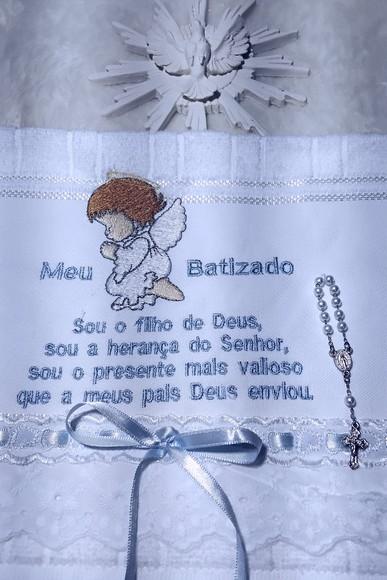 Toalhinha de Mão com Anjinho 019