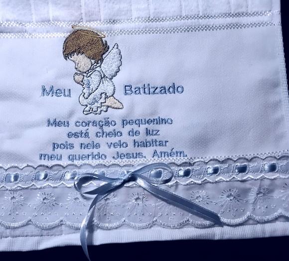 Toalhinha de Mão com Anjinho 020