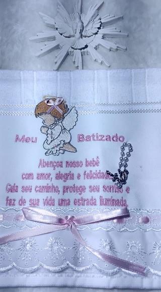 Toalhinha de Mão com Anjinho 023