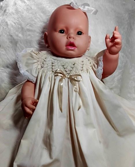 Vestido de Fustão Amarelo Casinha de Abelha 006