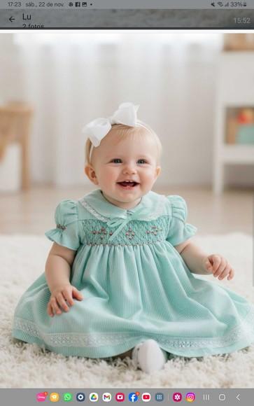 Vestido de Listras em Verde Casinha de Abelha 001