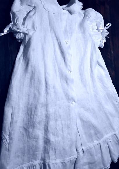 Vestido ou Mandrião de Batismo  Alice 001