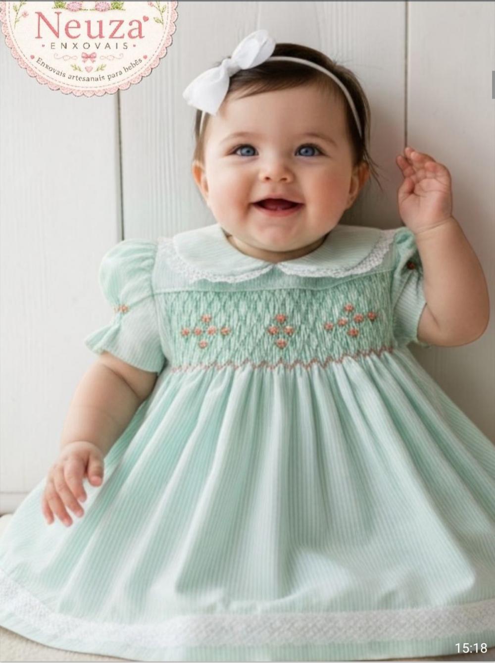 Vestido de Listras em Verde Casinha de Abelha 001
