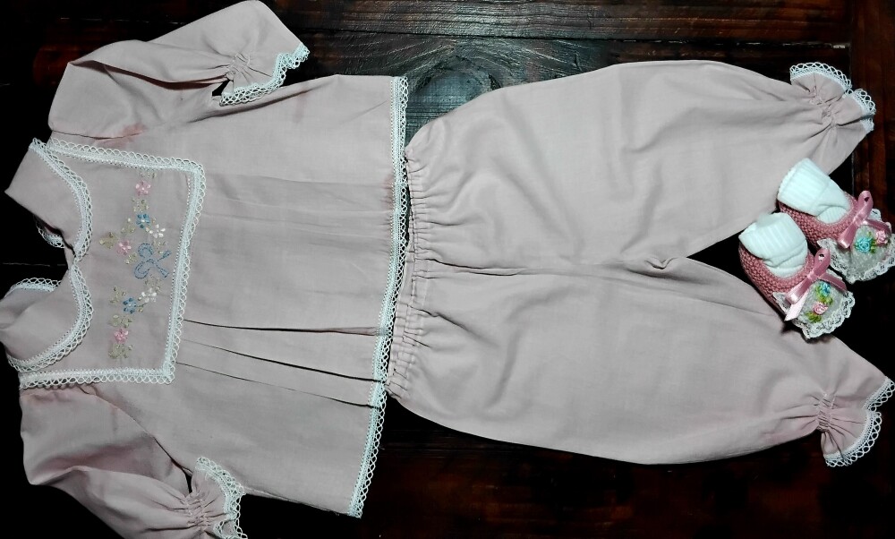 Conjunto de pagão rosa 018