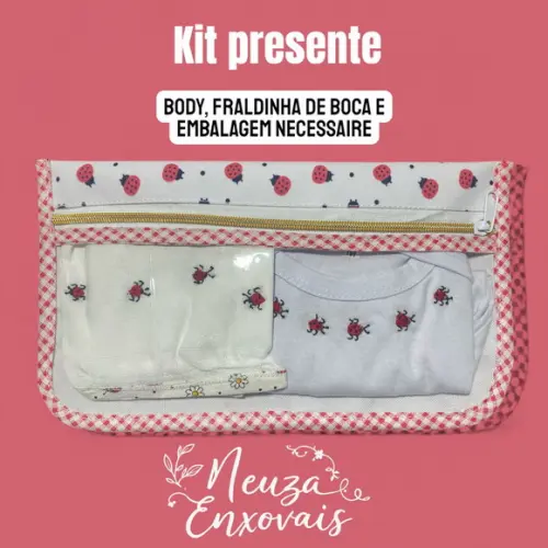 Body com Fraldinha e Necessaire 011