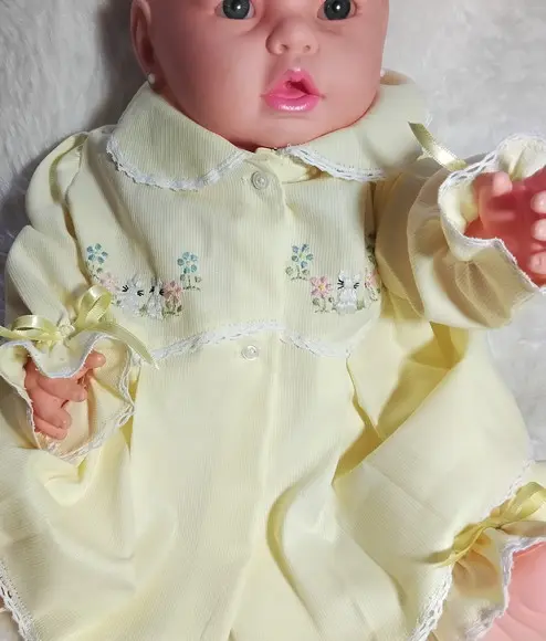 Conjunto de Fustão Colegial 007 Amarelo