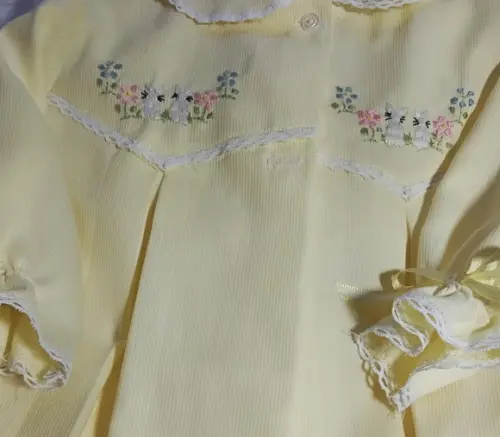 Conjunto de Fustão Colegial 007 Amarelo