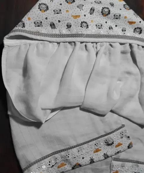 Fralda de Banho com Capuz 002