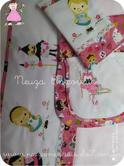 Kit Fraldas e Regurgitador 009 Alice