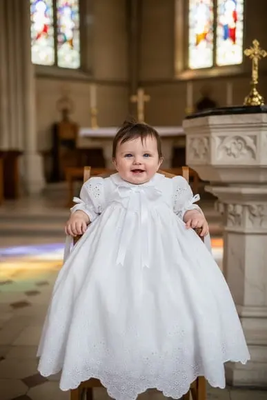 Mandrião (vestido) de Batismo" Giovana "