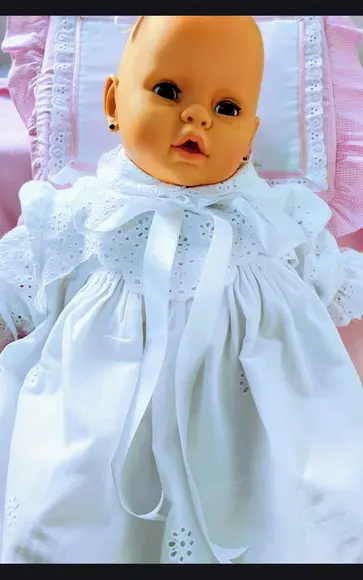 Mandrião (vestido) de Batismo Giovana 