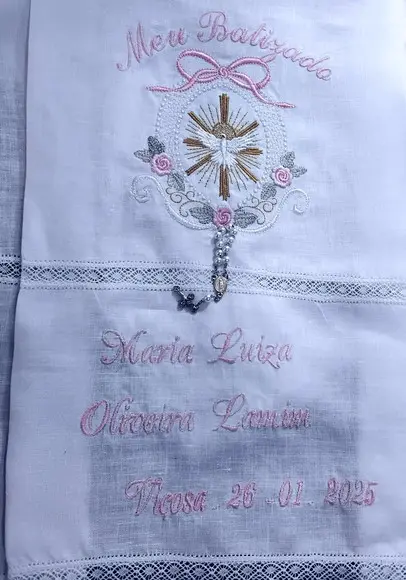 Toalhinha de Batizado 004