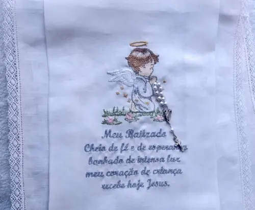 Toalhinha de Batizado 010