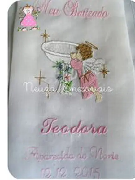 Toalhinha de Batizado 017