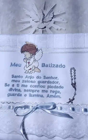 Toalhinha de Mão com Anjinho 024