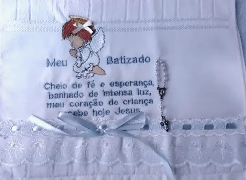 Toalhinha de Mão com Anjinho 026