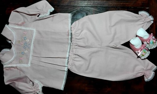Conjunto de pagão rosa 018