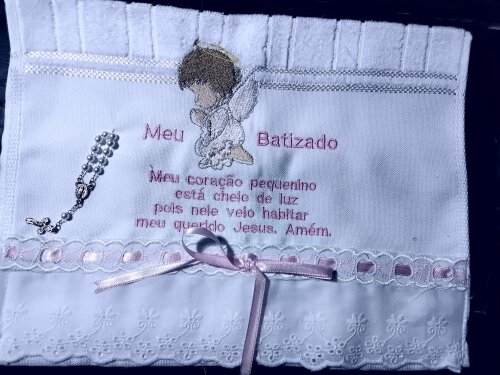 Toalhinha de Mão com Anjinho 008