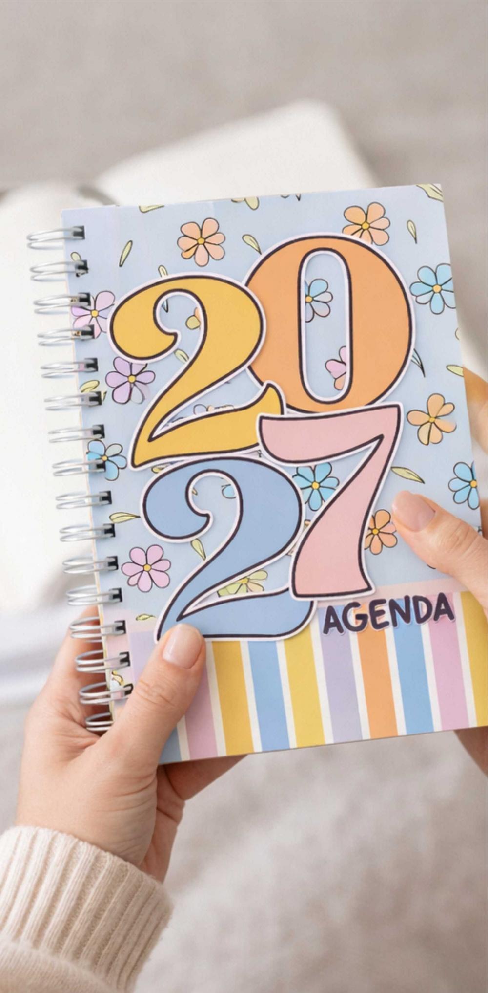 Agenda Color 2027 - 1 Dia por página