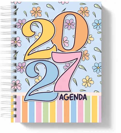Agenda Color 2027 - 1 Dia por página