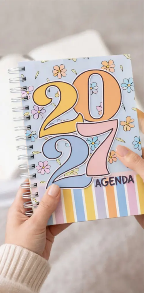 Agenda Color 2027 - 1 Dia por página