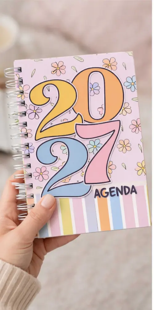 Agenda Color 2027 - 1 Dia por página