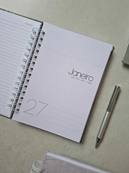 Agenda Comercial 2027 Profissional | 1 Dia por página | Planejam
