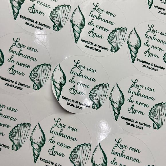 Adesivos para Latinhas Noiva